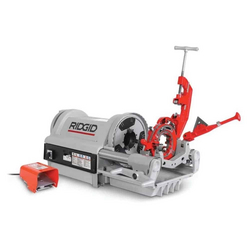 Ridgid 26092 1224 - 120VPipe Threading Machine, 1/2-4 In. NPT, 36/12 RPM, 1.5HP Single Phase Induction Motor, Hammer-Type Chuck, 2-Speed from ADEX INTL