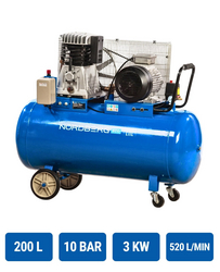 Piston compressor with belt drive 380V, rev. 200 l, 520 l/min NORDBERG NCE200/520