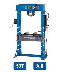 50 TON AIR Hydraulic Shop Press NORDBERG N3651AL from ADEX INTL