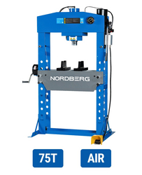 75 TON Press with with pneumatic drive NORDBERG N3675A from ADEX INTL
