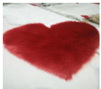 Fur rug from SKANDA INTERNATIONAL FZ LLE