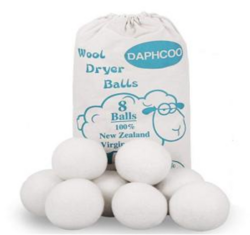 8pack 7cm diameter wool dryer balls from SKANDA INTERNATIONAL FZ LLE