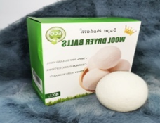 4pack a box  7 cm diameter wool dryer balls from SKANDA INTERNATIONAL FZ LLE