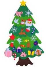 Felt DIY Christmas Tree from SKANDA INTERNATIONAL FZ LLE