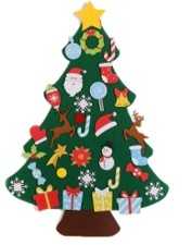  Felt DIY Christmas Tree  from SKANDA INTERNATIONAL FZ LLE