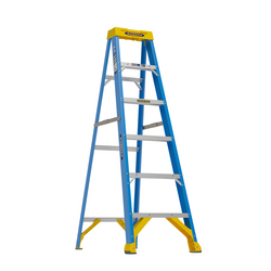 6ft Type I Fiberglass Single Sided Step Ladder w/Comfort Zone FS106CZ