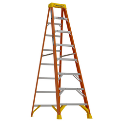 Werner NXT 8FT(12FT 3IN MAX SAFE REACH HEIGHT) Type IA 300 lb Load capacity durable fiberglass step ladder