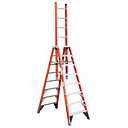 8ft Type IA Fiberglass Extension Trestle Ladder E7408