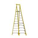 16ft Reach Height Fiberglass Podium Ladder 10ft Type IAA PD7310