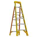 6ft Type IAA Fiberglass Leaning Ladder L7306