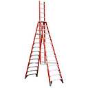 14ft Type IA Fiberglass Extension Trestle Ladder E7414