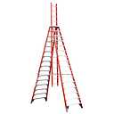 16ft Type IA Fiberglass Extension Trestle Ladder E7416
