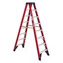 8ft Type IA Fiberglass Twin Ladder T6308