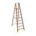 14ft Reach Height Fiberglass Platform Ladder 8ft Type IA P6208