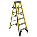 6ft Type IAA Fiberglass Step Ladder with Shelf 7306S