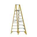 14ft Reach Height Fiberglass Platform Ladder 8ft Type IAA P7408