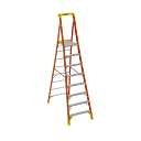 14ft Reach Height Fiberglass Podium Ladder 8ft Type IA PD6208