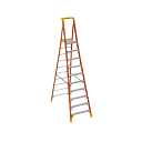 16ft Reach Height Fiberglass Podium Ladder 10ft Type IA PD6210
