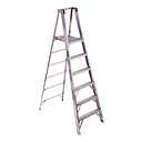 12ft Reach Height Aluminum Platform Ladder 6ft Type IA P376