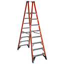 14ft Reach Height Fiberglass Platform Ladder 8ft Type IA PT7408