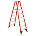 12ft Reach Height Fiberglass Platform Ladder 6ft Type IA PT7406