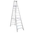 16ft Reach Height Aluminum Platform Ladder 10ft Type IA P410
