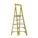 11ft Reach Height Fiberglass Podium Ladder 5ft Type IAA PD7305