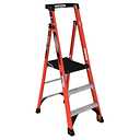 9ft Reach Height Fiberglass Podium Ladder 3ft Type IA PDIA03