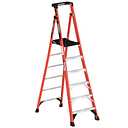 12ft Reach Height Fiberglass Podium Ladder 6ft Type IA PDIA06
