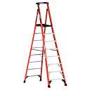 14ft Reach Height Fiberglass Podium Ladder 8ft Type IA PDIA08