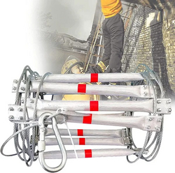 FIRE ESCAPE EMERGENCY ROPE LADDER, ALUMINUM ALLOY STEEL WIRE ROPE LADDER SUPPLIER IN ABUDHABI,UAE from EXCEL TRADING LLC (OPC)