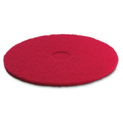 Karcher 6.369-470.0 432mm Medium-Soft Scrubbing Pads, Red, 5 Pieces