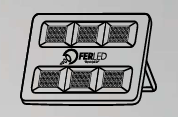 SLIM LED PROJEKTOR 20W