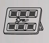 SLIM LED PROJEKTOR 30W