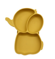 Silicone Elephant Dinner Plate 