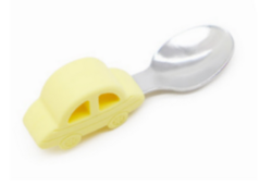 Silicone Car Metal Spoon