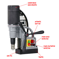 ECO.37S+ Magnetic drilling machine, 37 mm, 220 V.