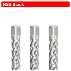 HSS STACK 75 mm Annular cutter, HSS, DoC 75 mm. from ADEX INTL