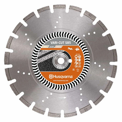 Husqvarna 579817720 VARI-CUT S85 350x25.4mm Segmented Diamond Saw Blade for Asphalt Cutting (Premium)
