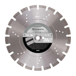 Husqvarna 579809660 VARI-CUT S85 500x25.4mm Segmented Diamond Saw Blade for Asphalt Concrete Cutting (Premium)