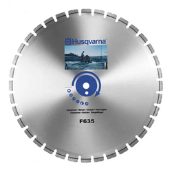  Husqvarna 590734002 ELITE-CUT F635 450x25.4mm Narrow Slots Diamond Saw Blade for Concrete Cutting (Ultimate)