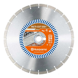 Husqvarna 579815630 TACTI-CUT S50+ 400x25.4mm Segmented Diamond Saw Blade for Concrete Cutting (Standard)