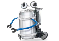 CHENGJI TOYS - DIY can robot from SKANDA INTERNATIONAL FZ LLE