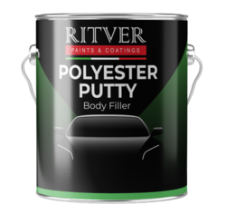 RAP Auto Paints Polyester Putty PP8000 with Hardener (Grey/Yellow)