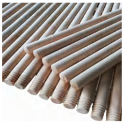 ?Natural Wooden Broom Stick/Mop Handle from SKANDA INTERNATIONAL FZ LLE