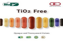 TIO2 Free Colored Capsules