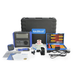 Gazelle G9308-KIT Portable Appliance Tester Kit, with Voltage Detector, Socket Tester, VDE Screwdrivers, Pass/Fail Labels from ADEX INTL