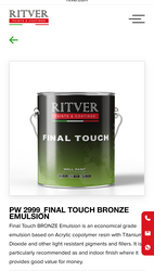 Bronze Emulsion Budget House Paint 