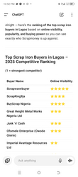 SCRAP METALS BUYER
