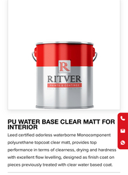 PU Water based Clear